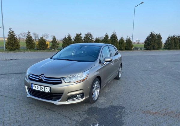 Citroen C4 cena 26900 przebieg: 199571, rok produkcji 2011 z Wągrowiec małe 79